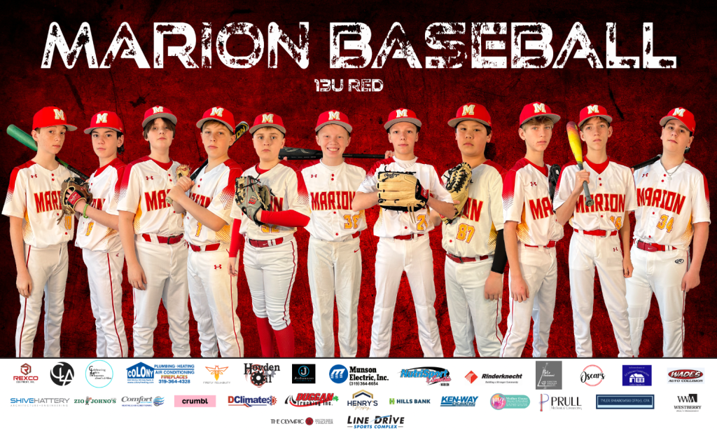 Teams Marion Youth Baseball Marion, Iowa